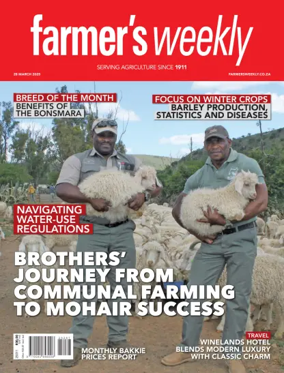 Cover of Farmers Weekly (South Africa)