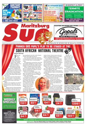 Cover of Maritzburg Sun (South Africa)