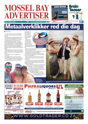 Cover of Mossel Bay Advertiser