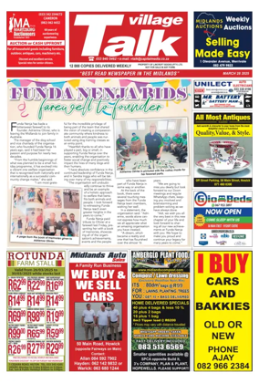 Cover of Village Talk (South Africa)