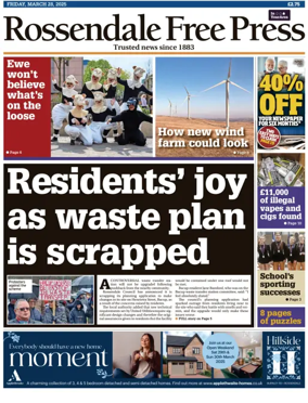 Cover of Rossendale Free Press