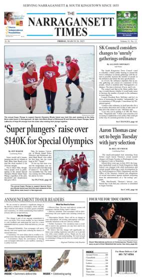 Cover of Narragansett Times