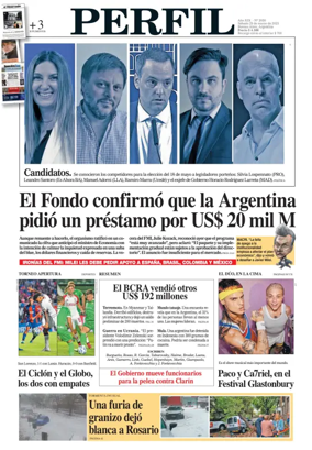 Cover of Perfil (Sabado)