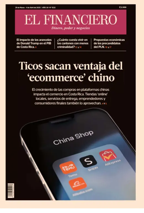 Cover of El Financiero (Costa Rica)