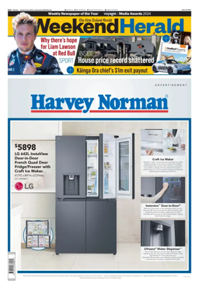 Cover of Weekend Herald