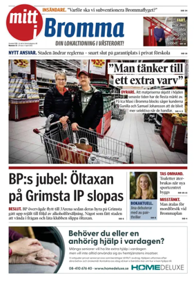 Cover of Bromma Tidning