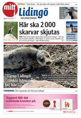 Cover of Mitt i Lidingö