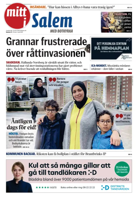 Cover of Mitt i Salem