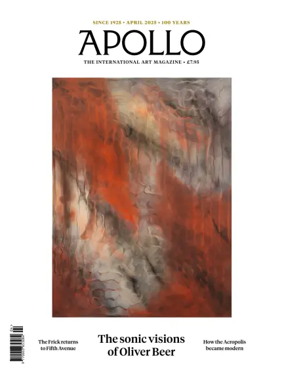 Cover of Apollo Magazine (UK)