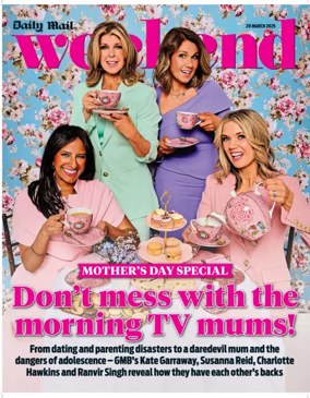 Cover of Daily Mail Weekend Magazine