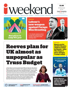 Cover of iNews Weekend