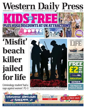 Cover of Western Daily Press (Saturday)