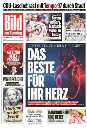 Cover of Bild am Sonntag