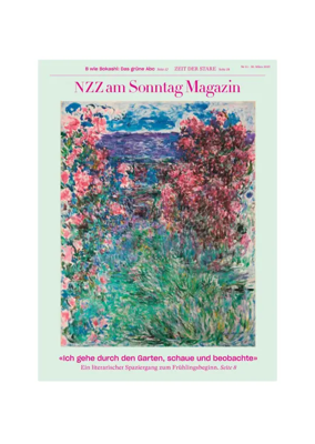 Cover of Neue Zurcher Zeitung Sunday