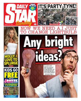 Cover of Daily Star Sunday