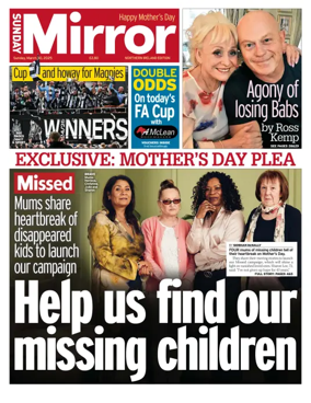 Cover of Sunday Mirror (Northern Ireland)