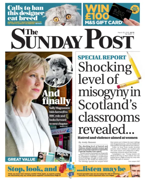 Cover of The Sunday Post (Central Edition)