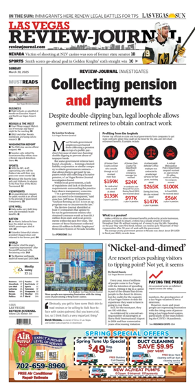 Cover of Las Vegas Review-Journal (Sunday)
