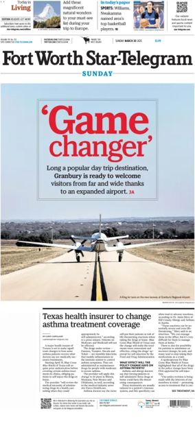 Cover of Star-Telegram (Sunday)