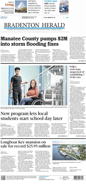 Cover of The Bradenton Herald (Sunday)