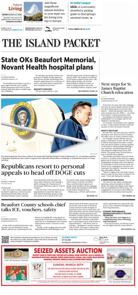 Cover of The Island Packet (Sunday)