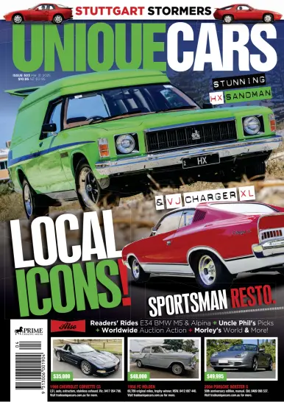 Cover of Unique Cars