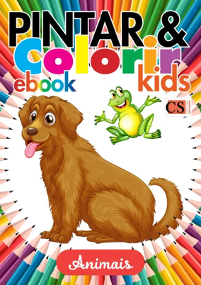 Cover of Pintar e Colorir Kids