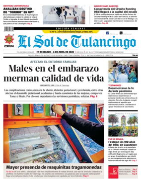 Cover of El Sol de Tulancingo