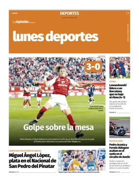 Cover of Lunes Deportes
