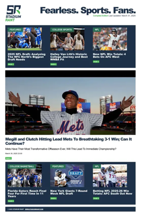 Cover of Stadium Rant