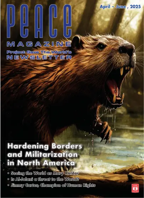 Cover of Peace Magazine