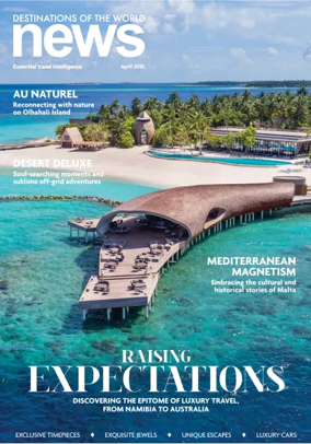 Cover of Destination of the World News