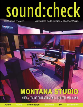 Cover of sound:check magazine mexico