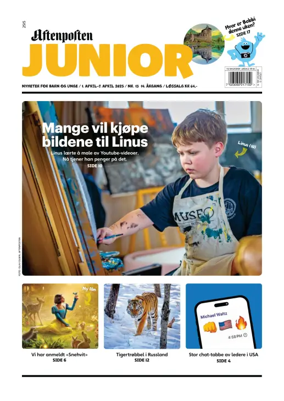 Cover of Aftenposten Junior