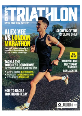 Cover of 220 Triathlon Magazine