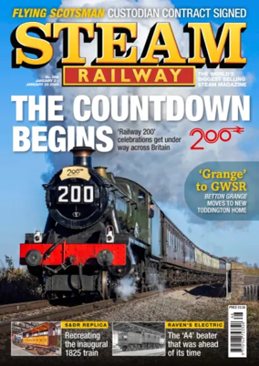 Cover of Steam Railway (UK)