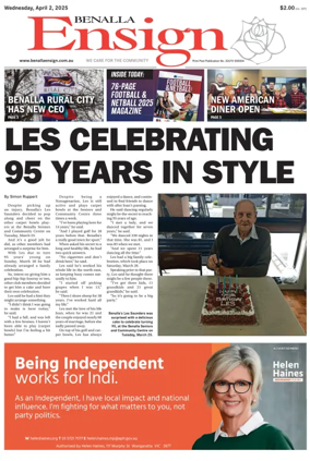 Cover of Benalla Ensign