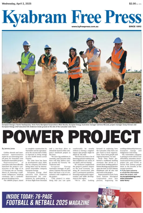 Cover of Kyabram Free Press