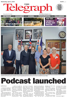 Cover of Seymour Telegraph