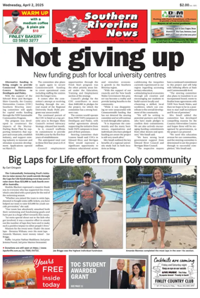 Cover of Southern Riverina news