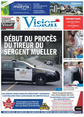 Cover of Vision (Canada)