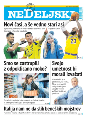 Cover of Nedeljski Dnevnik