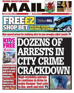 Cover of Bangor Mail