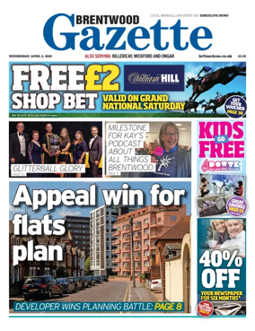 Cover of Brentwood Gazette