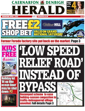 Cover of Caernarfon Herald