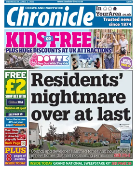 Cover of Crewe Chronicle