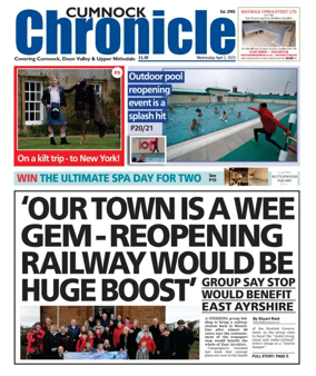 Cover of Cumnock Chronicle