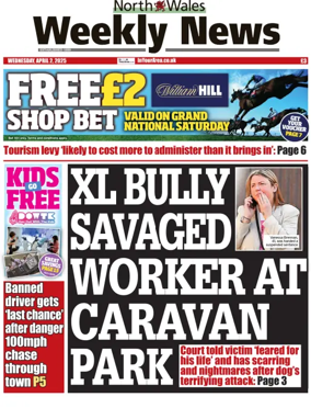 Cover of North Wales Weekly News