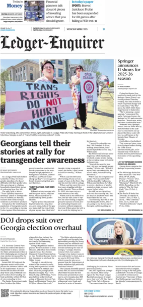 Cover of Ledger-Enquirer