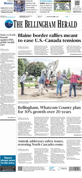 Cover of The Bellingham Herald